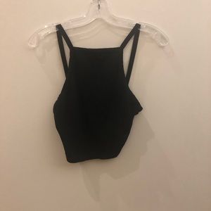 Brandy Melville Crop Square Neck Top